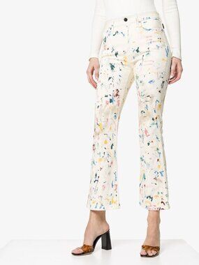 Simon Miller Splatter Paint Jeans